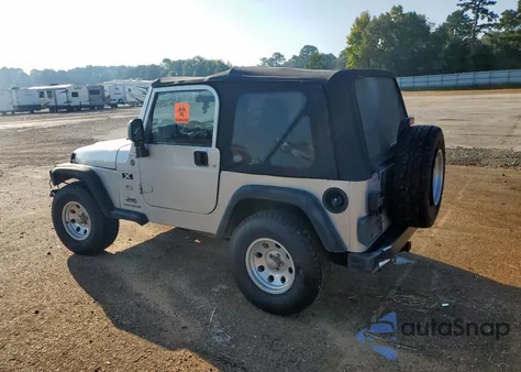 2004 Jeep Wrangler X from USA, damaged, VIN 1J4FA39S44P749596